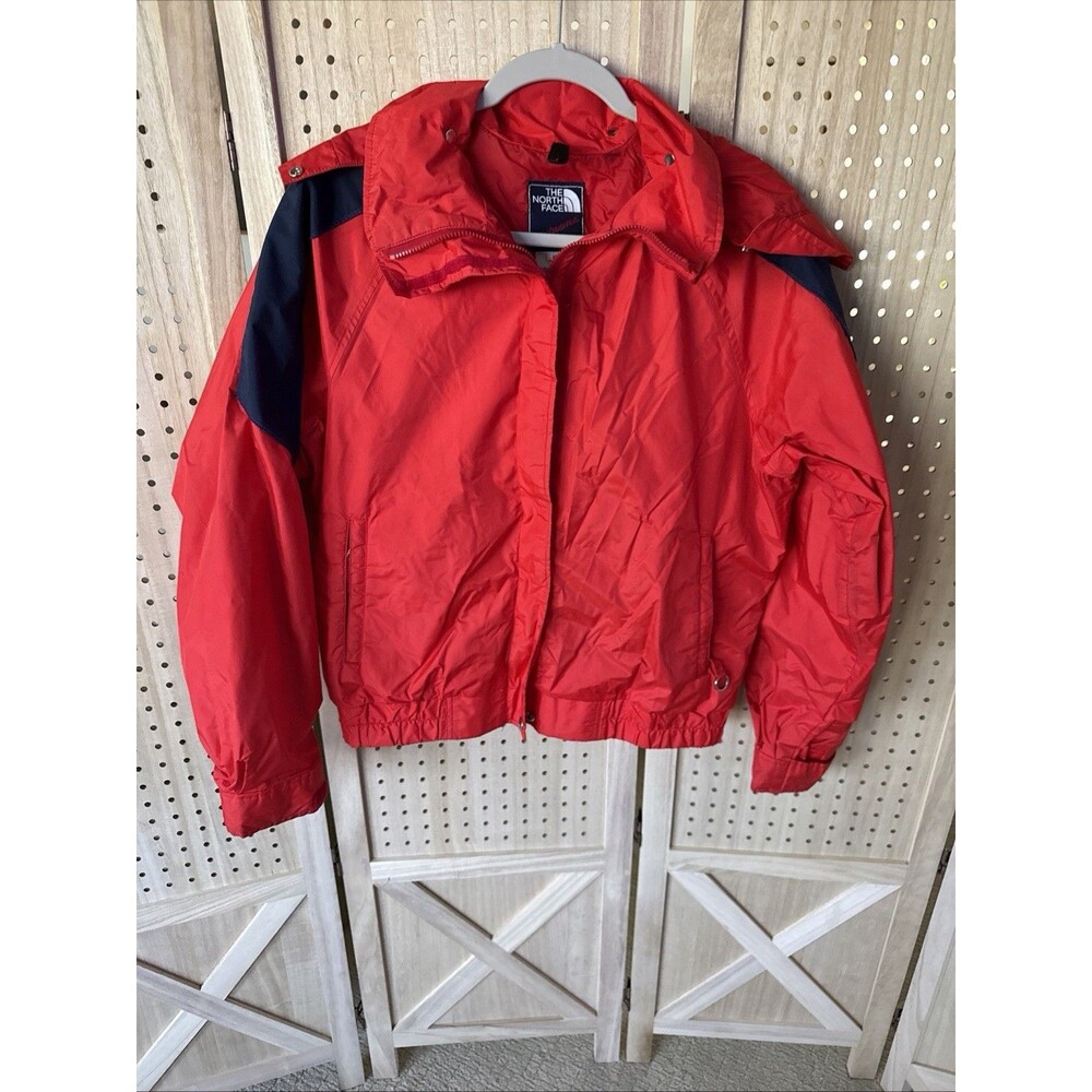 Vintage The North Face Extreme Gore-Tex Jacket Size M Red Hoodie USA Made Nylon